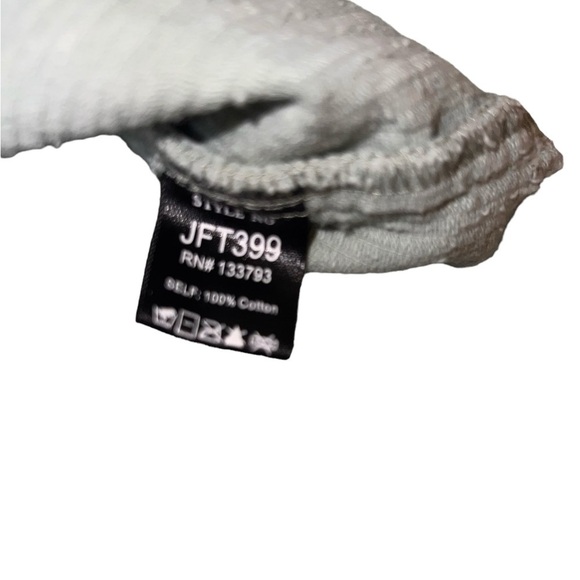 {EUC POL Distressed Light Sage Corduroy Button Up Jacket Size Medium} - Picture 6 of 8